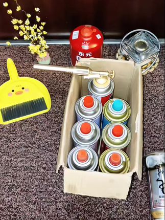 喷枪气罐久烧不烫手点碳卡式通用户外露营烹饪便携融金炉具点火#防烫喷枪#全铜喷火枪 #全铜喷火枪#烧猪毛神器#烧猪毛神器#便携式点火器#点火器