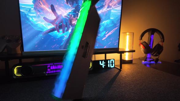 这颜值,这灯箱,太帅了,去年非常火的狼蛛hero68也升到hero68 air,喜欢的宝子别错过#狼蛛HERO68Air #狼蛛三模磁轴键盘 #狼蛛 #永劫无间克烈 #无畏契约