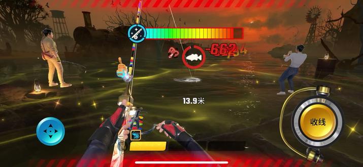 #欢乐钓鱼大师 骷髅海岸-暗火