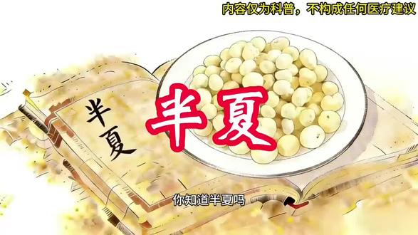 #每日分享#养生#半夏#中药材 你知道半夏吗
