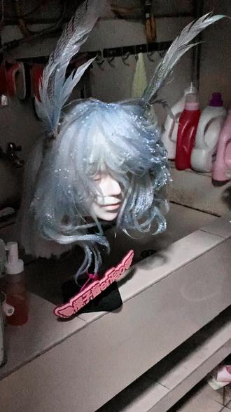 “被狂风吹过的白鸟”#光遇白鸟 #cos假发造型