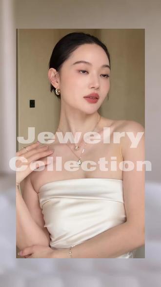 夏天到了,添一件法式质感的饰品。 #贵气感小说女主妆容 #冷淡风时尚锁骨链 #锁骨链的设计 #法式骨相大美女妆容 #锁骨链精致搭配