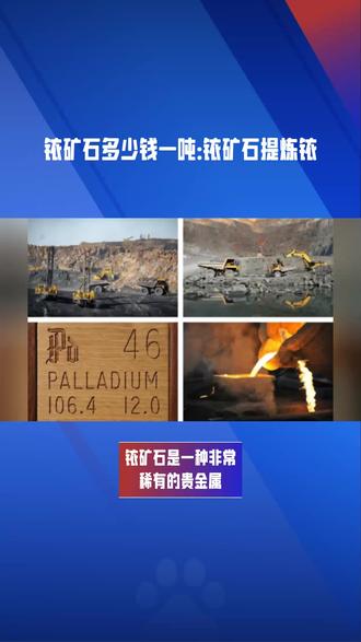 铱矿石多少钱一吨:铱矿石提炼铱
#铱矿石多少钱一吨
#铱矿怎么提炼
#铱矿石提炼铱