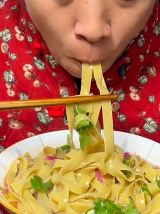 粗粮细作贵州正宗苦荞面#面食 #苦荞面