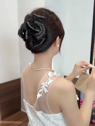 #抓夹 #头饰发饰 #优雅气质 #美出高级感 #仙女必备