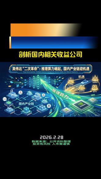 芯片添赛道:英伟达 推出新芯片+推理系统落地 #芯片 #英伟达 #中际旭创 #兆易创新 #长电科技