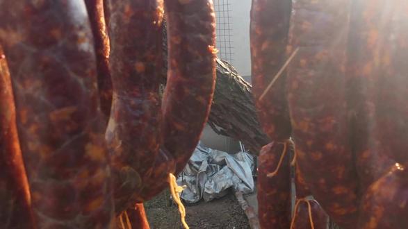 冬日限定:手工灌肠! #日常vlog #土木人 #山东特色美食 #灌肠