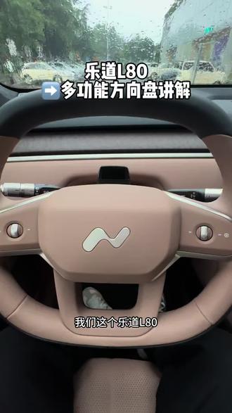 乐道L80多功能方向盘讲解#乐道L80 #蔚来乐道 #智驾领航已激活 #激光雷达