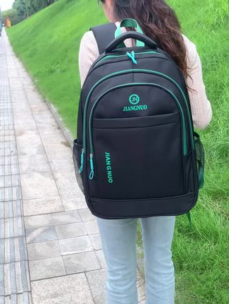 休闲百搭书包大容量双肩包出差旅行背包学生书包上班通勤背包商务电脑包防水多功能背包#学生书包 #双肩包 #单肩包#大容量#手提包