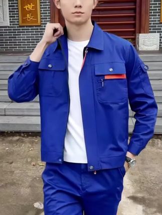 男女同款工作服套装#工作服 #工作服套装 #劳保服 #上班工装
