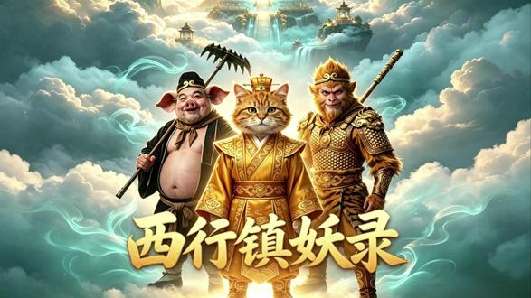 AI漫剧西行镇妖录 第一集 #西行镇妖录 #AI漫剧