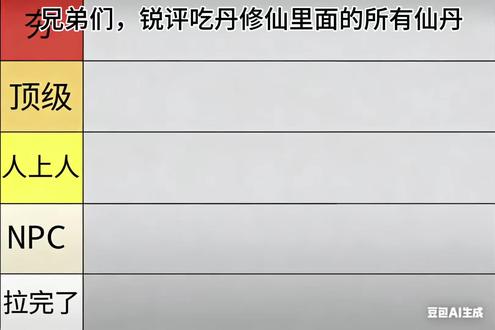 锐评吃丹修仙的所有仙丹#吃单修仙#和平精英#评价