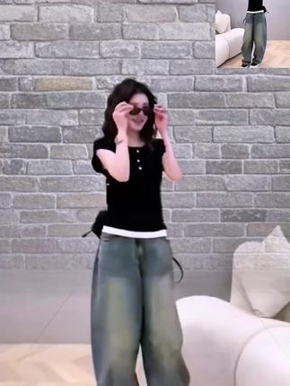 #显瘦牛仔裤 #牛仔裤 #百搭裤子 #休闲百搭 #时尚潮流穿搭