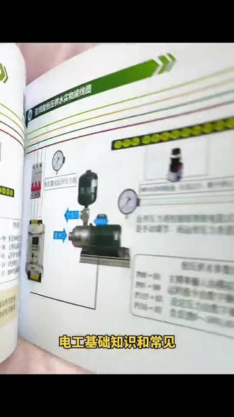 电工初学者宝典:看实物接线图学电工 彩色大图 高清视频讲解#电工初学者宝典 #电工 #电工知识 #电工接线 #电工教学