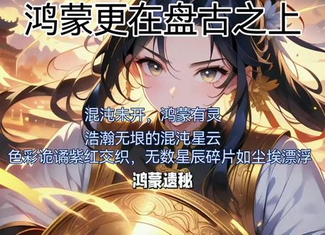 混沌未开,鸿蒙有灵
宇宙之始,非独混沌。
在盘古沉眠于鸿蒙鸡子之前,已有无量光阴。那是比混沌更原始的虚无