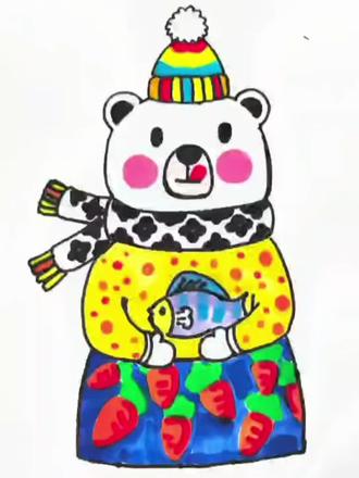 今天我们一起画小熊咯!快和宝子一起画起来吧,评论区可以晒图点评哦!#创意简笔画 #创意绘画 #简笔画 #临汾学画画
