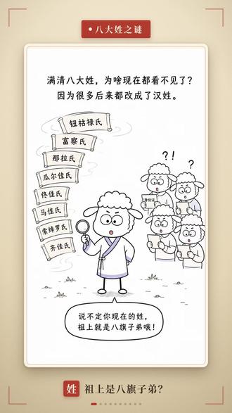 满清八大姓氏,为什么都不见了?