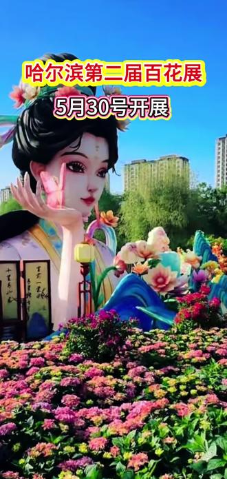 哈尔滨第二届百花展即将于5月末在劳动公园开展,本届百花展规模更大,花卉数量更多,品种更丰富,各种三角梅百余个品种,共计8万余株花卉还包括各种造型树等,荷花仙子将成为本届花展的亮点,快约上你的伙伴一起来打卡吧#哈尔滨 #百花展#旅居 #度假#旅行推荐官