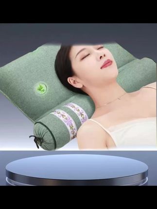 艾草组合枕连体枕颈枕圆柱枕方型枕套装多功能护颈枕艾枕艾草枕头 #枕头 #艾草枕头 #艾草组合枕 #护颈枕 #颈椎枕