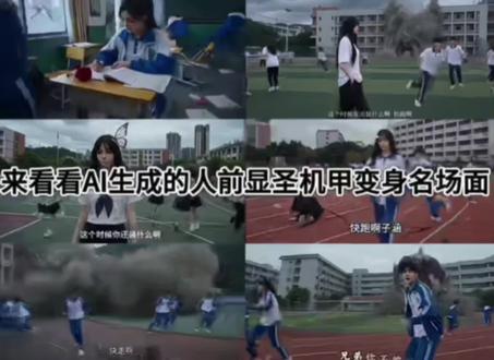 来看看AI生成的 人前显圣搜 名场面,让我们看看哪个变身最帅最炸裂? #人前显圣 #精选 #官方小猪毛给烫个热门呗 #别限流了给点流量吧 @抖音热点 @会火