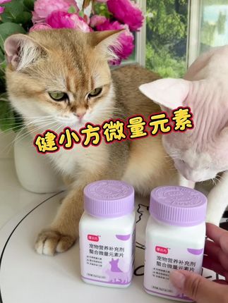 毛孩子吃塑料袋,啃绿植纸盒子,不是它贪玩,是它体内缺乏微量元素了,铲屎官一定要重视。#健小方 #健小方微量元素 #猫咪微量元素 #萌宠好物 #养猫新手