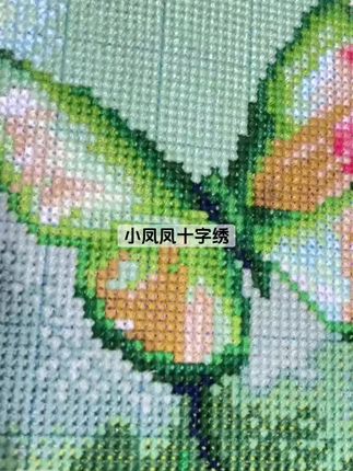 这牡丹谁看了不爱啊!#十字绣 #十字绣爱好者 #手工