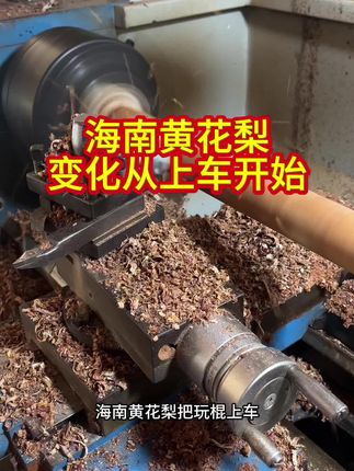 海南黄花梨 变化从上车开始#手艺人在抖音 #黄花梨 #文玩爱好者 #上热门🔥 #精品文玩
