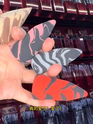 #IMAGIC#@上热门🔥🔥🔥 新品双色峰型粉扑#柔软#Q弹上妆服帖新手美妆蛋@