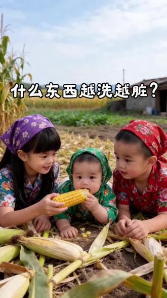 农村娃田间玩脑筋急转弯,这题90%的人第一遍都答错🤣 #萌娃 #人类幼崽 #脑筋急转弯 #三胎 #乡村萌娃