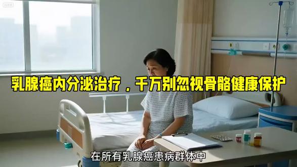 乳腺癌内分泌治疗,千万别忽视骨骼健康保护