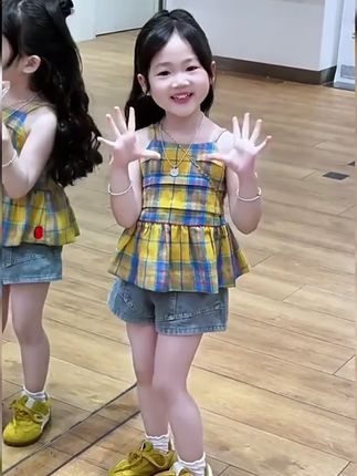 #女童套装 #女童夏装 #女童洋气服装推荐 #生女儿就是用来打扮的 #生女儿就要这样穿
