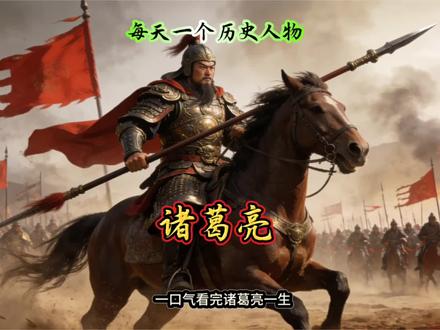 一口气看完诸葛亮的一生#历史人物 #三国 #诸葛亮 #睡前历史故事