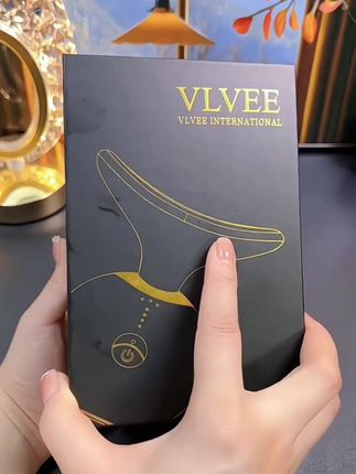 法国VLVEE美颈仪脸部颈部多功能提拉按摩美容仪EMS高能感红蓝光#变美逆袭 #颈部疏通 #强烈推荐 #紧致提升 #保养秘诀