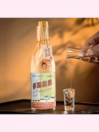 李渡【高粱畅饮】浓特兼香型白酒 经典光瓶箱装官方旗舰45度500mL#李渡高粱 #浓特兼香型白酒 #正宗粮食酒推荐 #纯粮食白酒 #口粮酒推荐