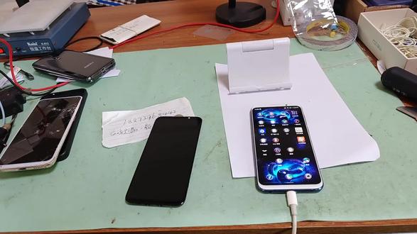 魅族16x手机摔坏了屏幕但手机有声音有振动内屏坏了直接发来更换原装拆机屏幕完美复活