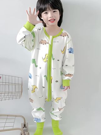 #儿童睡衣 #防踢被 #儿童睡袋 #连体衣 #秋冬新款