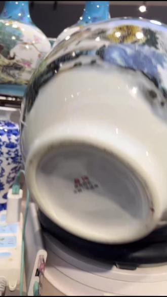 中式客厅必备!这款陶瓷花瓶让玄关瞬间高级感爆棚