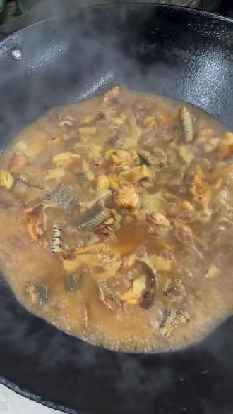 宵夜#灵魂美食做法 #普通的食材做出美味 #蛇肉养殖