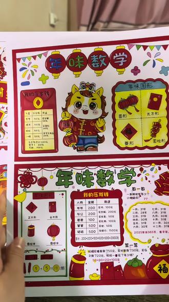 年味数学手抄报线稿来了,一组两张,四个尺寸任你选择,印刷清晰,纸张厚实!#年味数学 #年味数学手抄报 #年味数学手抄报线稿 #手抄报 #手抄报线稿