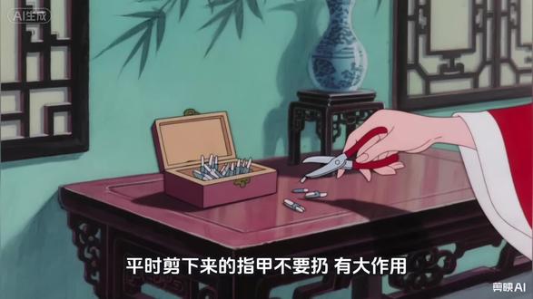 第94集:剪下来的指甲千万别扔!原来藏着千年妙用#中医是中华民族的瑰宝 #创作者中心 #创作灵感