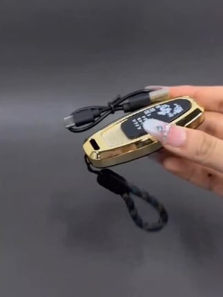 创意可定制刻字车钥匙扣式USB充电钨丝点烟器防风静音打火机男士#创意打火机送给男友 #好物分享🔥 #好物推荐🔥 #无限回购的宝藏单品