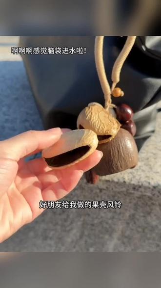 被这个声音治愈到了#玩个很新的东西 #手工diy #果壳风铃 #治愈#好物推荐🔥