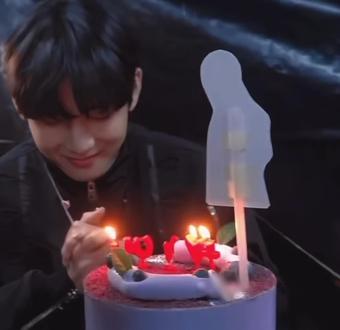 生日快乐呀亲爱的泰亨~🐻🥰#金泰亨#taeyung #V #生日快乐