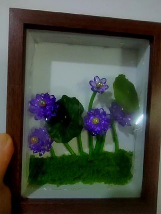 好运莲莲相框摆件来啦!教师节送礼佳品,没做的赶紧!#手工diy #摆摊创业