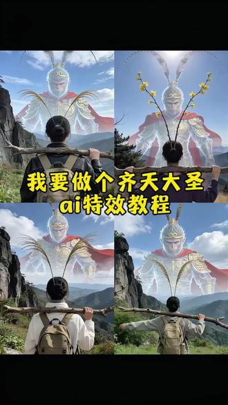 我要做个齐天大圣p图指令教程来了……#我要做个齐天大圣 #齐天大圣 #豆包p图 #豆包ai #豆包出大片有两把刷子 我要做个齐天大圣口令 齐天大圣 我要做个齐天大圣ai 我要做个齐天大圣素材 我要做个齐天大圣剪辑 孙悟空齐天大圣特效 齐天大圣背影图ai生成 齐天大圣特效 齐天大圣ai特效指令 齐天大圣ai特效口令 ai一键生成齐天大圣 我要做齐天大圣拍照ai指令