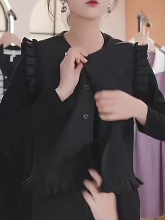 时尚套装女2025春秋季新款洋气减龄显瘦马甲阔腿裤三件套#穿搭 #显瘦穿搭 #谁穿谁好看#好物推荐🔥