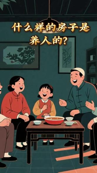 什么样的房子越住越舒心?#传统文化 #生活智慧