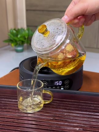 #玻璃泡茶壶#茶水分离杯 #煮茶壶#茶生活 #茶具茶器