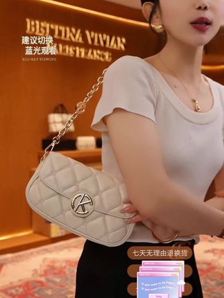 2025 上新时尚简约小香风百搭菱格单肩斜挎包#美包分享 #时尚美包 #高级感包包 #包包种草 #包包推荐