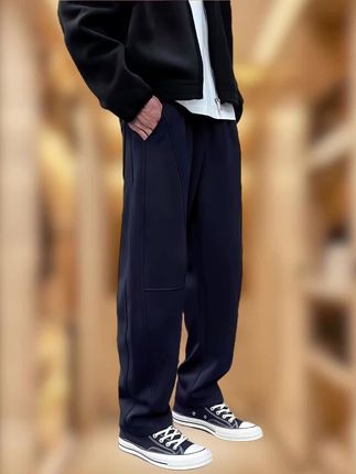 美式百搭弯刀运动裤👖#男装裤子 #男生穿搭 #裤子穿搭 #百搭裤子 #休闲百搭